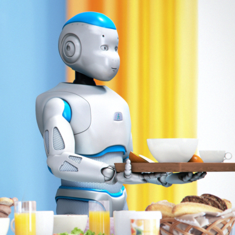 Для сборки робота который готовит блинчики. Робот. Робот повар. Кухонный робот. Робот с едой.